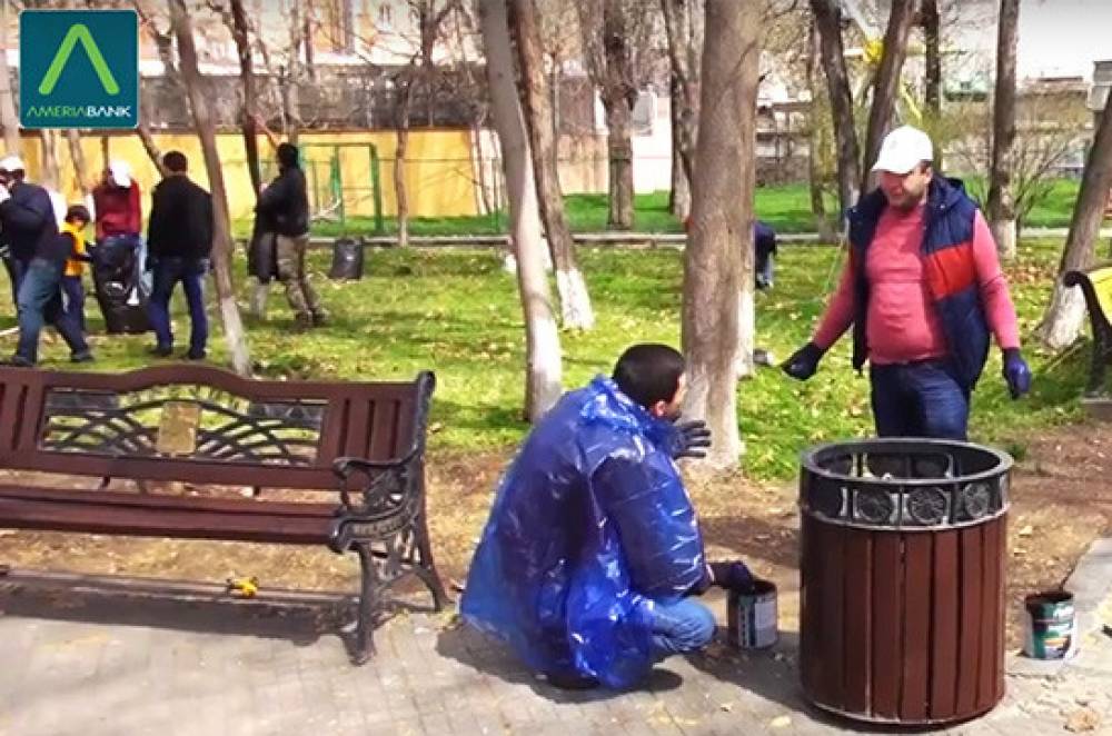 Ամերիաբանկի աշխատակիցները մասնակցել են համապետական շաբաթօրյակին (տեսանյութ)