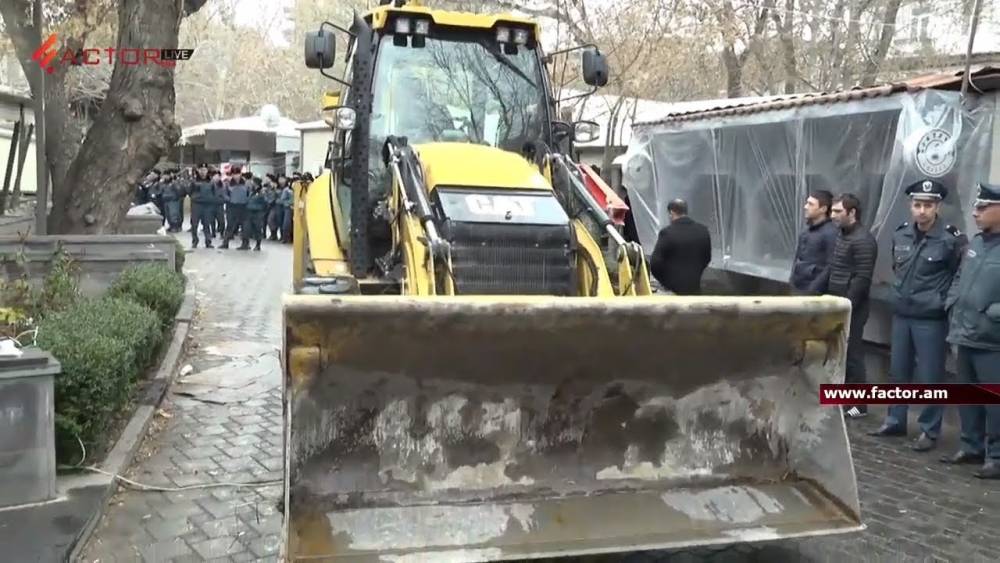 Սրճարանների ապամոնտաժման աշխատանքները շարունակվում են. ՈՒՂԻՂ