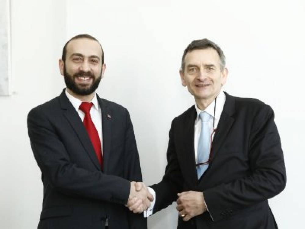 Արարատ Միրզոյանը Գերմանիայում քննարկել է վիզաների ազատականացմանը վերաբերող հարցը