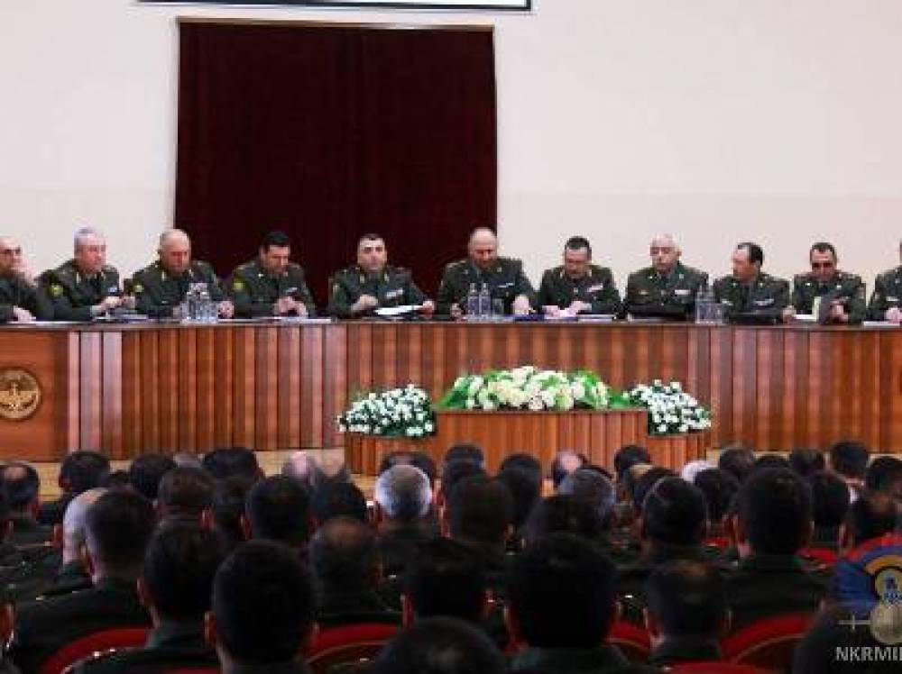 Արցախում ՊԲ ռազմական խորհրդի նիստ է անցկացվել