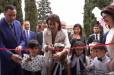 Աննա Հակոբյանը կտրում է Մեղրիում հիմնանորոգված մանկապարտեզի կարմիր ժապավենը (Video)