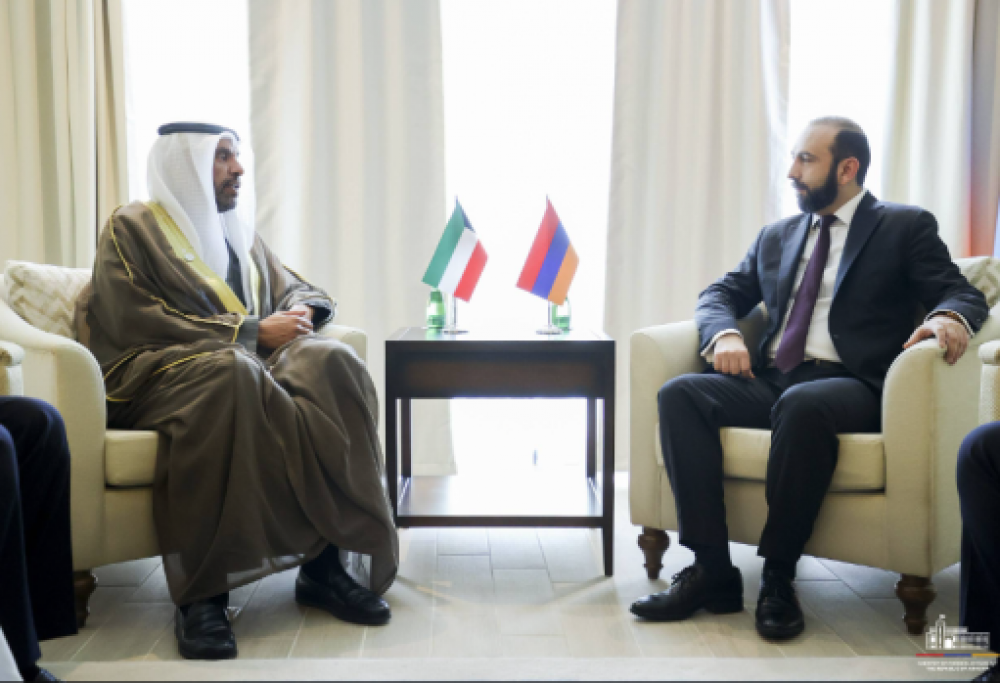 Հայաստանի և Քուվեյթի ԱԳ նախարարները քննարկել են տարածաշրջանային անվտանգության հարցեր