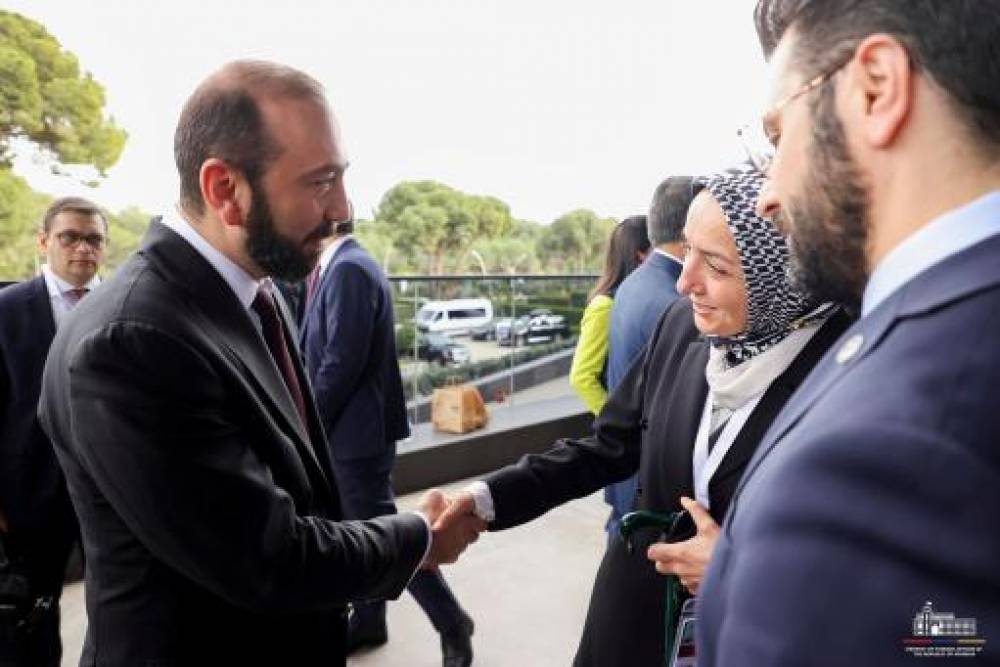 Միրզոյանը Անթալիայի ֆորումի շրջանակներում շփումներ է ունեցել մի շարք պաշտոնյաների հետ. մանրամասներ