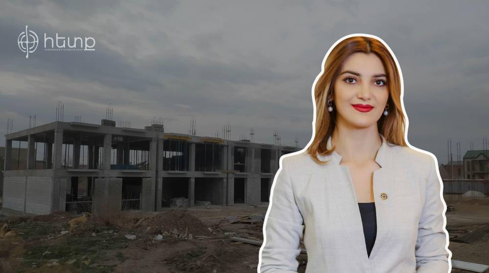 Դիանա Գասպարյանի սկեսուրն Էջմիածնում ապօրինի շինարարություն է սկսել. Hetq