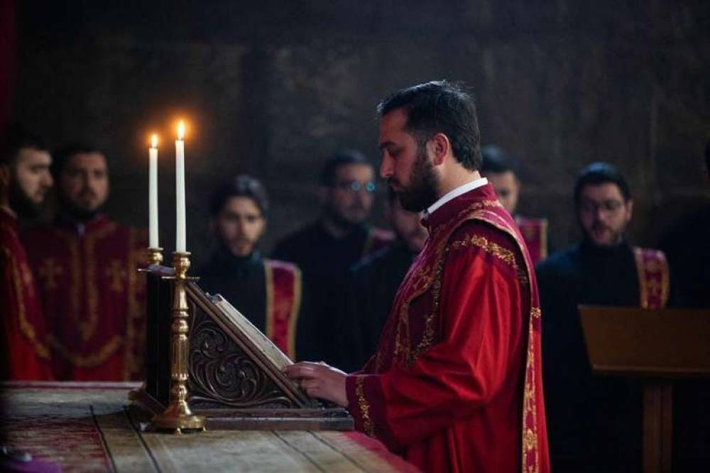 Մայր Աթոռ Սուրբ Էջմիածնի միաբանությունը մասնակցեց Դռնբացեքի արարողությանը