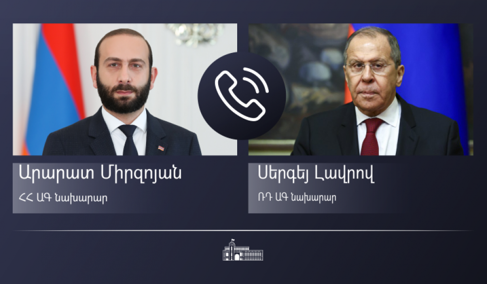 Միրզոյանն ու Լավրովը հեռախոսազրույց են ունեցել․ քննարկվել է տարածաշրջանում ստեղծված իրավիճակը