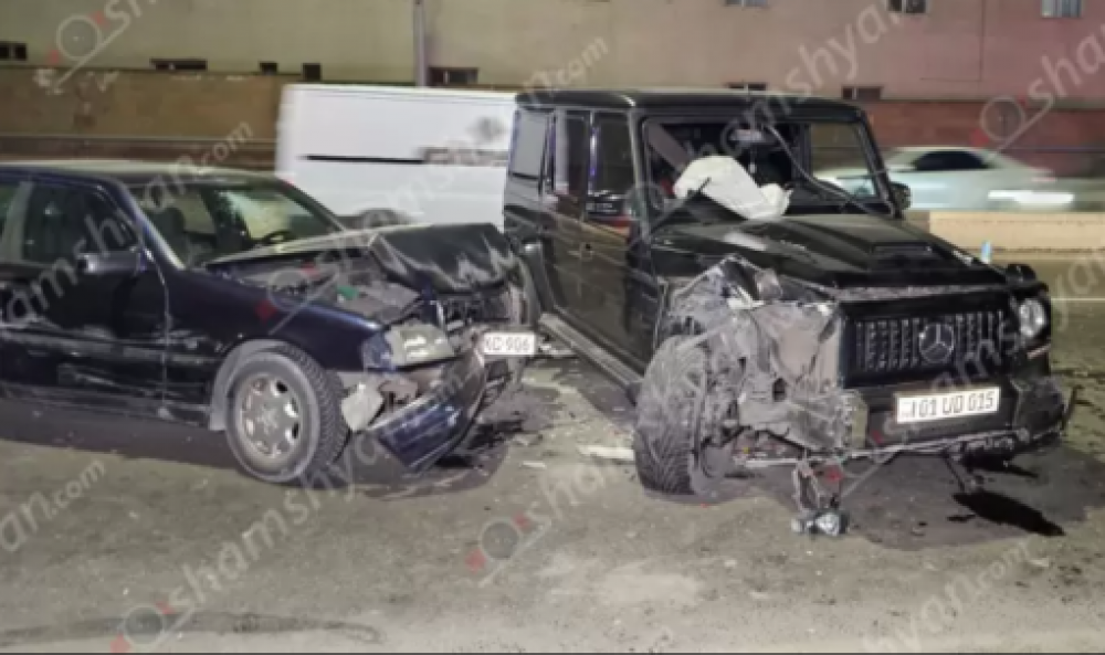 Շղթայական վթար՝ Երևանում․ բախվել է 6 մեքենա, «Յաշիկը» վարել է ԱԺ պատգամավորներից մեկի մերձավորը