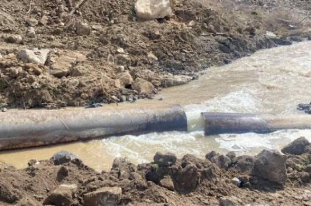 Հրազդան գետի ափամերձ հատվածում դադարեցվել է «Արզնի 2-Երևան» ջրագծի շահագործումը