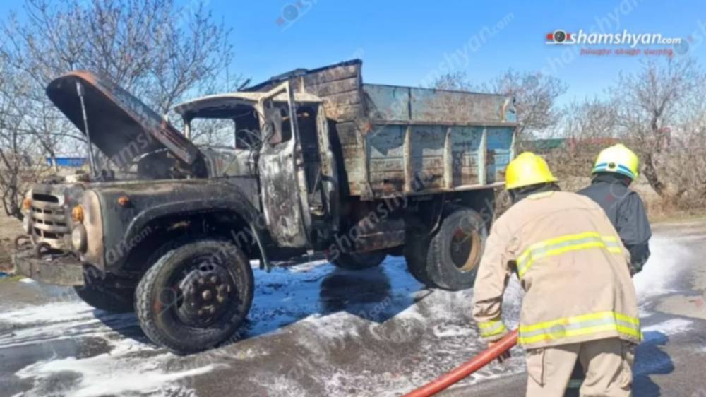 Հայանիստում մեքենա է այրվել. կա տուժած