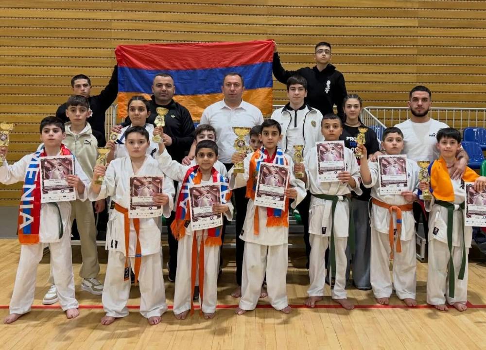 Հայ մարզիկները ոսկե, արծաթե և բրոնզե մեդալներ են նվաճել Կիոկուշին կարատեի «Եվրոպայի գավաթ» մրցաշարում   