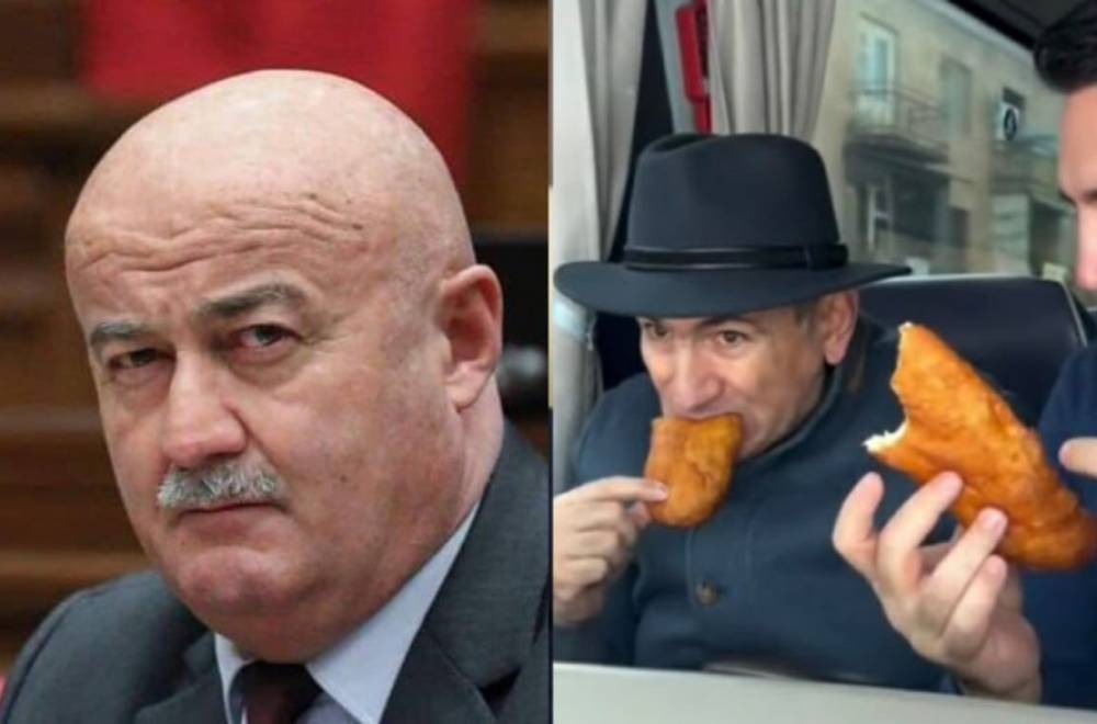 Հովիկ Աղազարյանը պնդում է՝ Նիկոլ Փաշինյանը պեռաշկի ուտել իրենից է սովորել