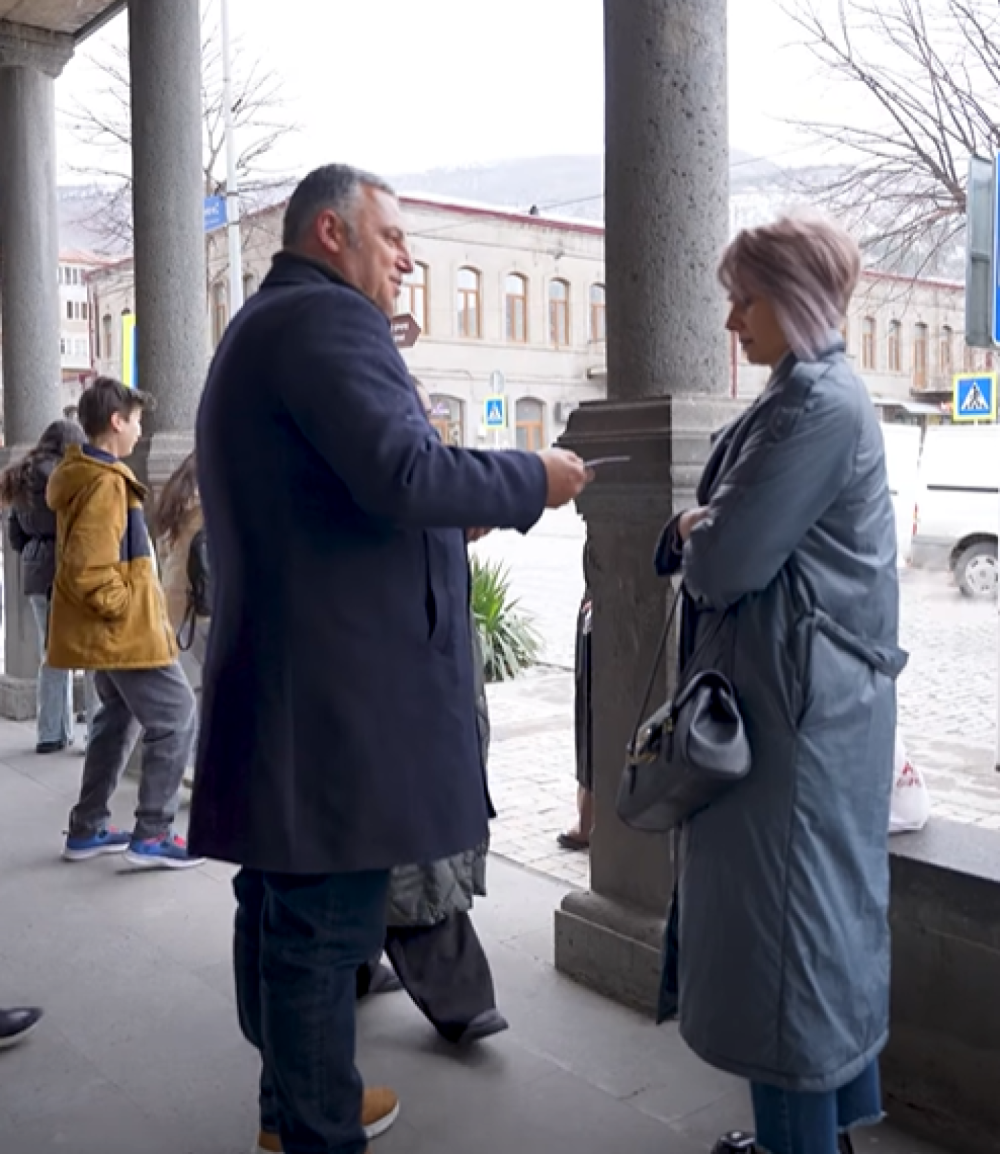 Անվտանգ ու տնտեսապես զարգացած երկիր են ուզում գորիսեցիները․ «Ուժեղ Հայաստան» կուսակցության անդամները եղել են Գորիսում (տեսանյութ)