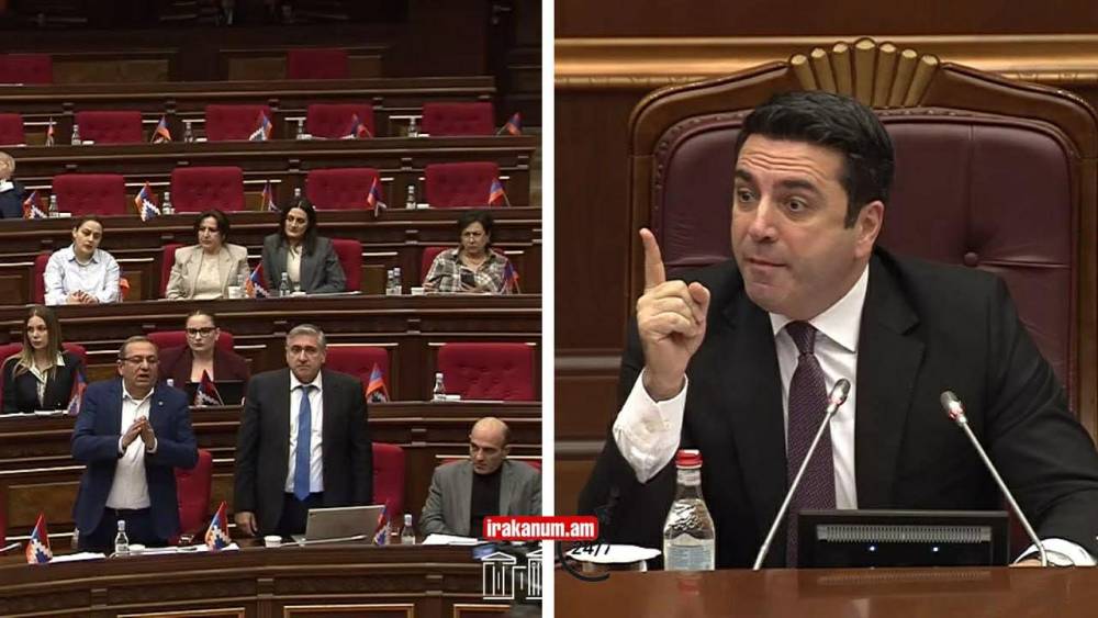 «Իմ հետ ըտենց չխոսաս». ԱԺ-ում կռիվ սկսվեց