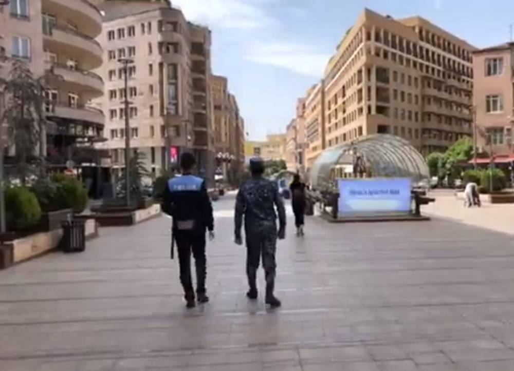 Ոստիկանության ուժեղացված ծառայություն՝ մայրաքաղաքի կենտրոնում (տեսանյութ)