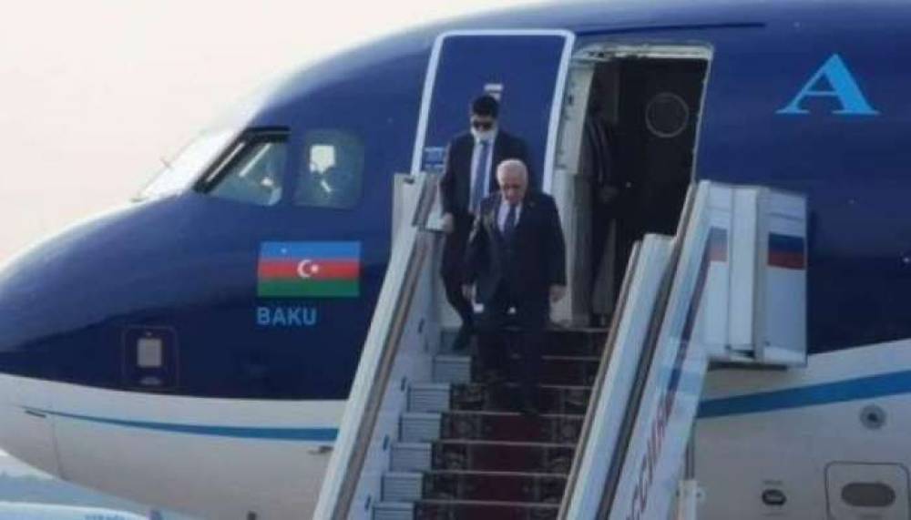 Ադրբեջանի վարչապետը ժամանել է Ռուսաստան