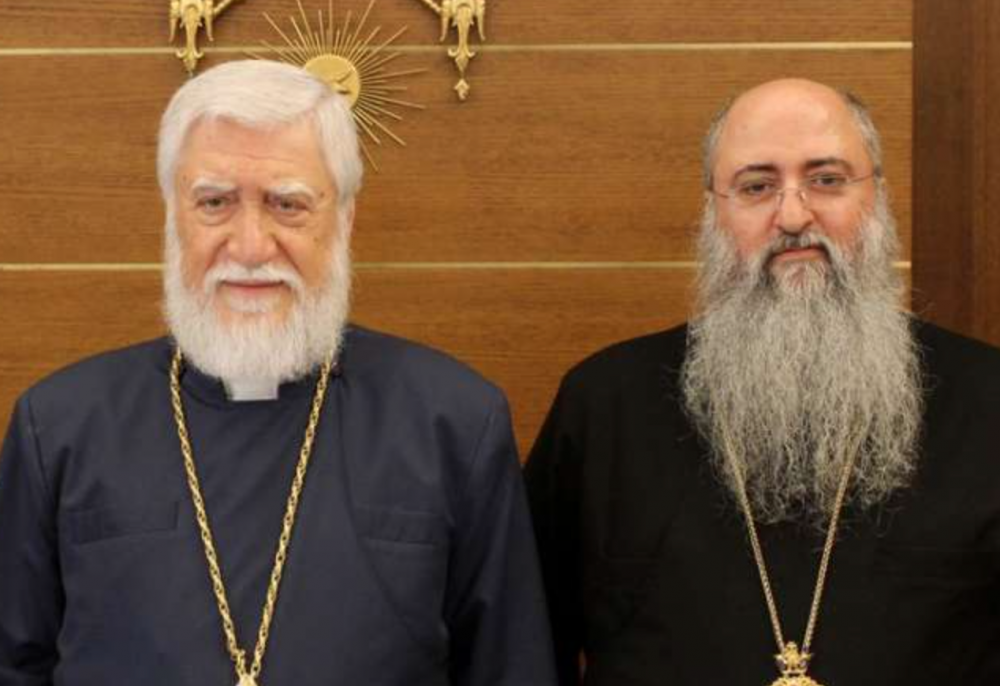 Արամ Ա Վեհափառ Հայրապետն ու Բեյրութի Հայոց Թեմի առաջնորդը հանդիպել են