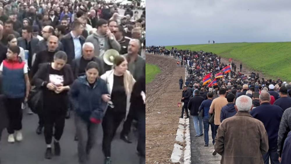 Կոռնիձորում հանրահավաք իրականացնողները գալիս են Երևան՝  միանալու ցուցարարներին