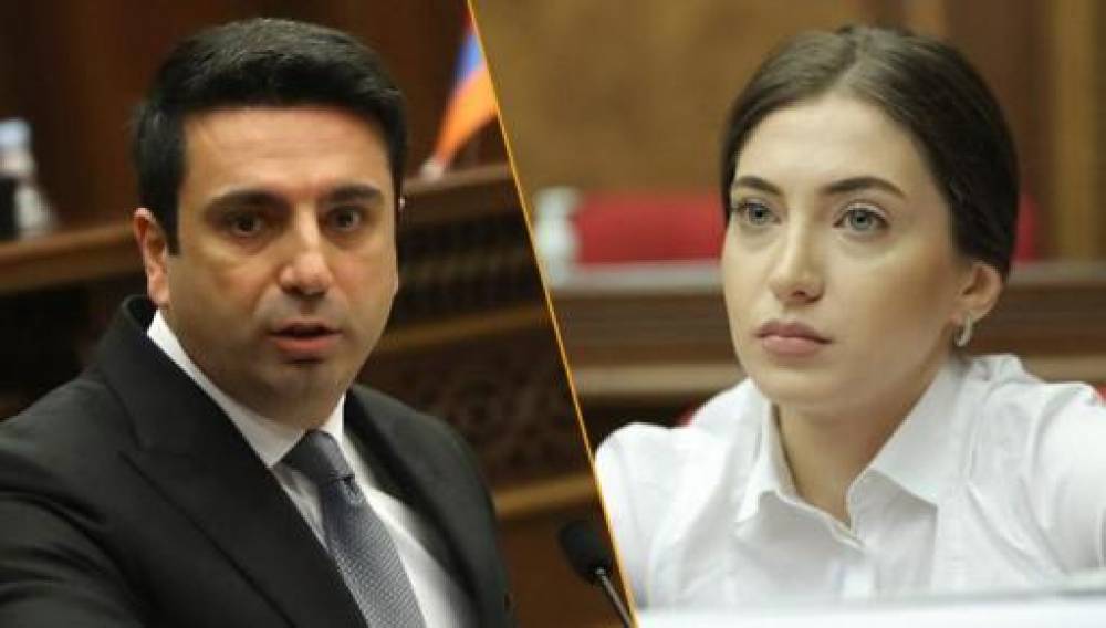 Դատարանն արգելեց տեսանկարահանել Ալեն Սիմոնյանի հայցն ընդդեմ Աննա Մկրտչյանի