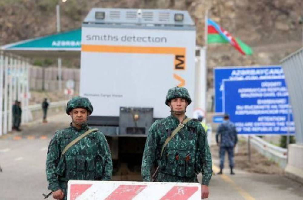 Ադրբեջանական կողմը Լաչինի միջանցքում ռենտգեն-սքաներ է տեղադրել.(լուսանկարներ)