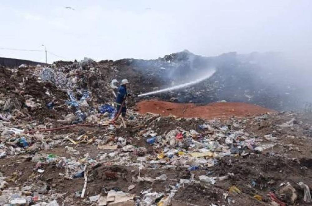 Նուբարաշենի աղբավայրի հրդեհաշիջման աշխատանքները շարունակվում են․ կան ծխացող օջախներ