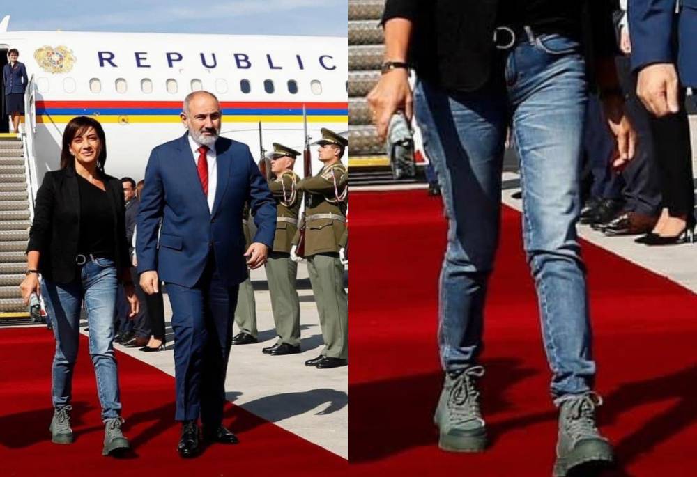 Լավ մեկը չկա՞, որ ասի՝ ազզ ջան, ջինսով, սապոգներով, երկիրը ներկայացնելու պաշտոնական այցի չեն գնում