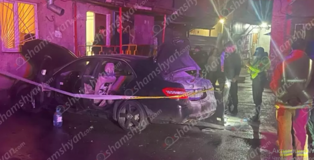 Աբովյանում մեքենայի գազաբալոն է պայթել. վարորդն այրվածքներով հոսպիտալացվել է