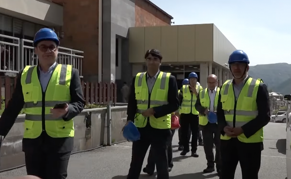 Իրանի Գլխավոր հյուպատոսը, իրանցի գիտնականները՝ Զանգեզուրի պղնձամոլիբդենային կոմբինատում, հանքում