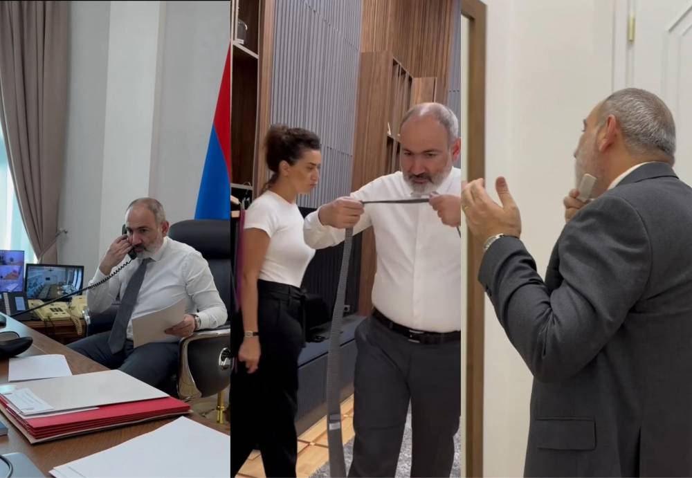 Փաշինյանը տեսանյութ է հրապարակել՝ վերնագրելով այն ուղերձի տեսանկարահանումից առաջ