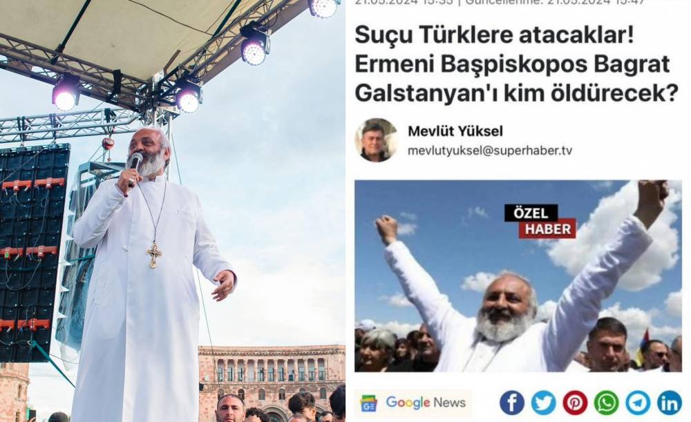 Թուրքիան սպառնում է Սրբազանին ու Շարժմանը