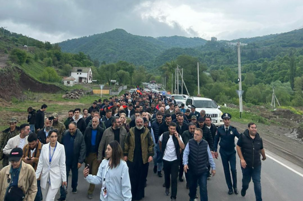 Բագրատ Սրբազանի գլխավորած երթը այսօր կշարունակվի ժամը 11:00-ից, մեկնարկը կտրվի Սևանի թերակզու խաչմերուկից