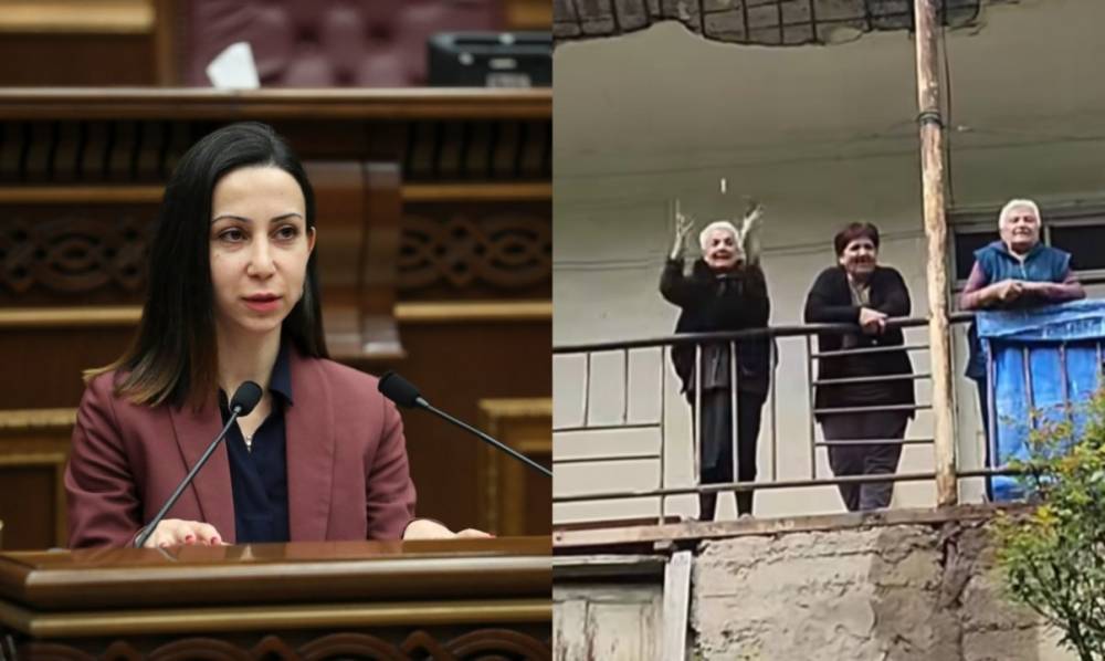 Ցուցարարներին անիծող կինը ՔՊ-ական Մարիա Կարապետյանի հորաքու՞յրն է. Politik.am