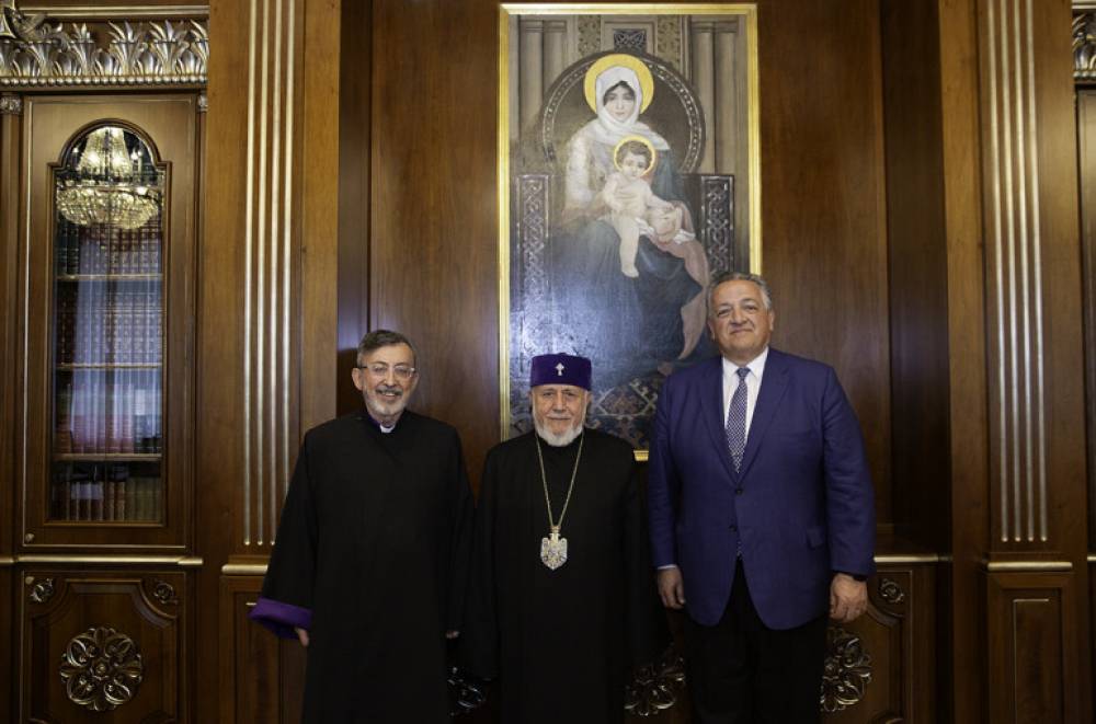 Գարեգին Բ-ն ընդունել է Նուբար Աֆեյանին. քննարկել են ՀՀ-ում տեղի ունեցող վերջին զարգացումները