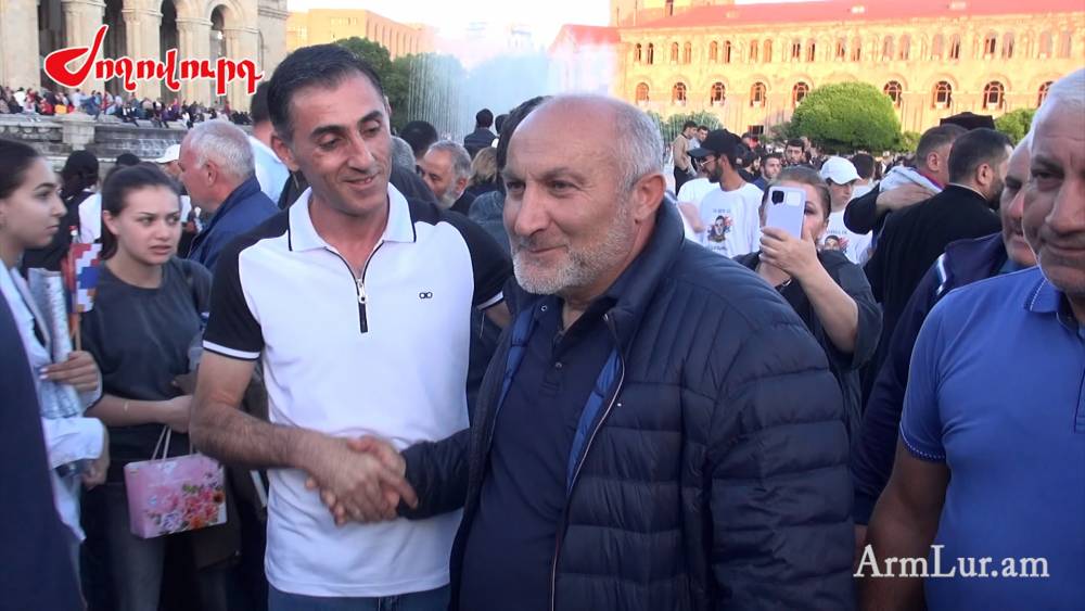 Կարեն Ջալավյանը` Սրբազանի հանրահավաքին (տեսանյութ)