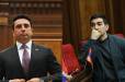 ԱԺ նախագահը՝ Լևոն Քոչարյանի՝ իրեն վերևից շպրտելու մասին. ինչպես պատասխանեց Սիմոնյանը