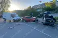 Վանաձորում բախվել են 2 Mercedes-ները և Ford Transit-ը․ կա 11 վիրավոր