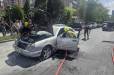 Արտակարգ դեպք՝ Երևանում. «Mercedes»-ում հրդեհ է բռնկվել