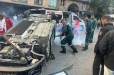 Տերյան-Պուշկին խաչմերուկում բախվել են «Infiniti»-ն և «Kia»-ն, վերջինս կողաշրջվել է