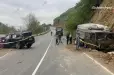 Տաթև-Լծեն խաչմերուկում բախվել են «Toyota Land Cruiser»-ը և «КамАЗ»-ը․ կան վիրավորներ