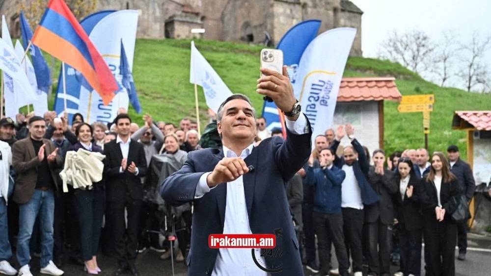 Հիմա. Արման Թաթոյանի քարոզարշավը՝ ուղիղ