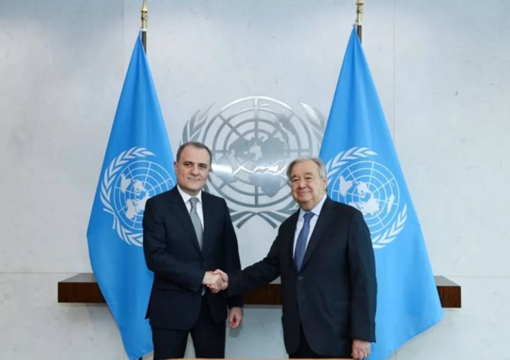 Բայրամովն ու Գուտերեշը քննարկել են Հայաստան-Ադրբեջան կարգավորման գործընթացը
