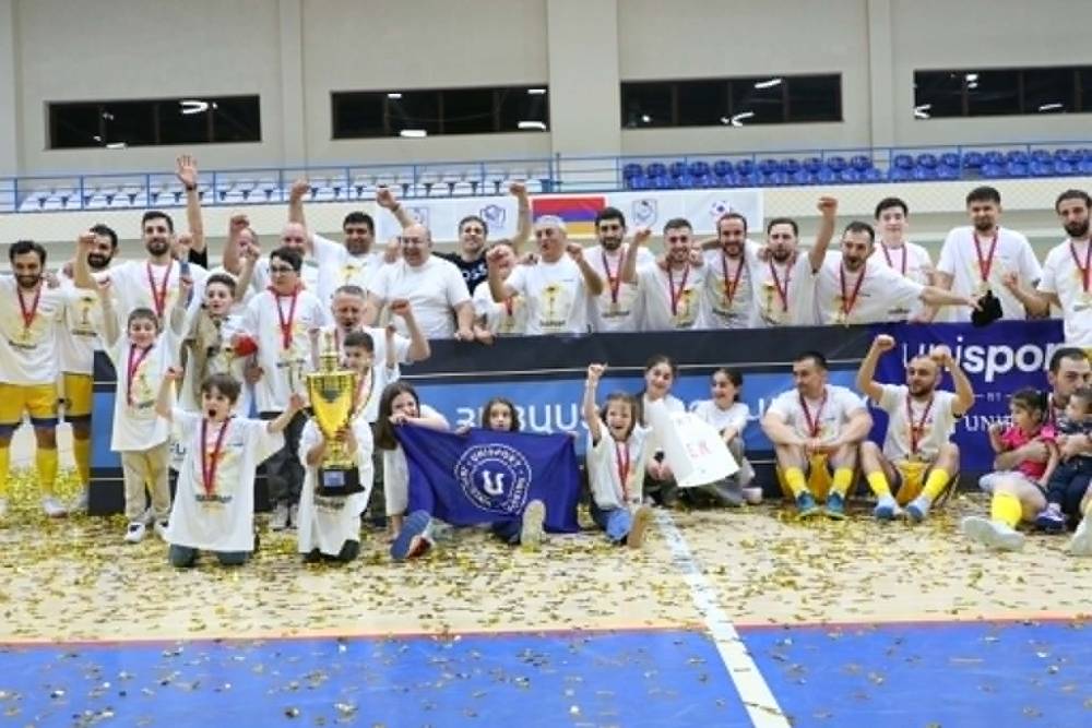 Յունիսպորտը` ֆուտզալի Հայաստանի գավաթակիր