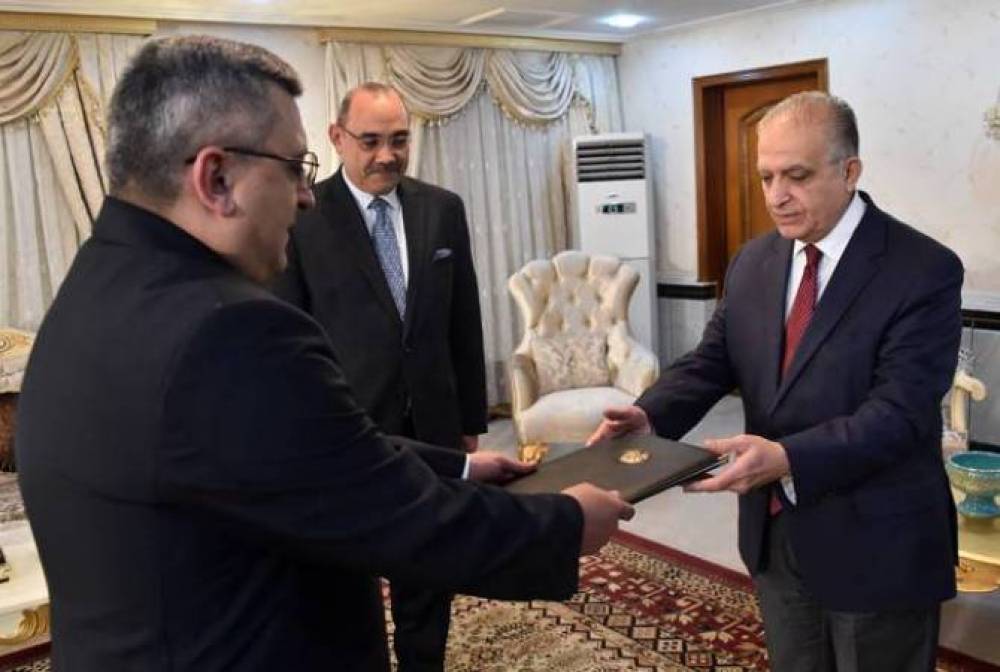 Դեսպան Հրաչյա Փոլադյանը հավատարմագրերի պատճենները հանձնել է Իրաքի արտաքին գործերի նախարարին