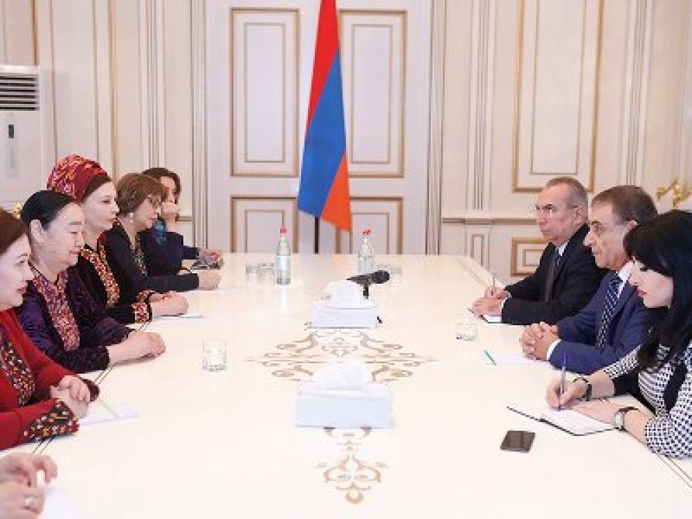 Արա Բաբլոյանը Թուրքմենստանի պատվիրակությանը ներկայացրել է նորածնային սքրինինգի ծրագրերը ներդնելու աշխատանքը