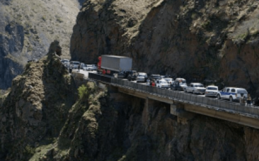 Վերին Լարս տանող Գուդաուրի-Կոբի ճանապարհահատվածը փակ է