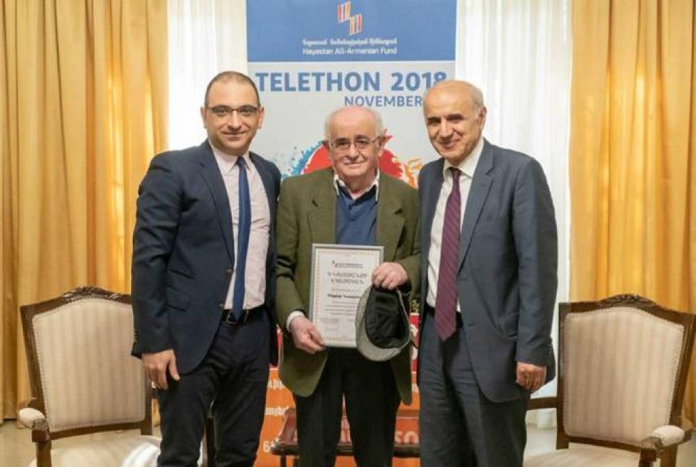 Իրանում մեծարել են «Հայաստան» համահայկական հիմնադրամի բարերար Սեդրակ Նազարյանին