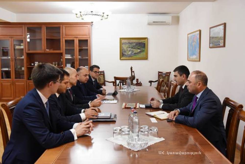 Արցախի պետնախարարը հանդիպել է ԵՄ-ում գրանցված ներդրումային ընկերության ներկայացուցիչներին