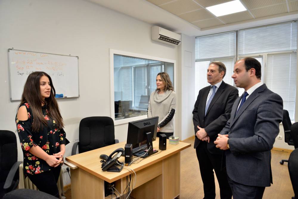 Նախարարի տեղակալը այցելել է «Հայփոստ» ՓԲԸ