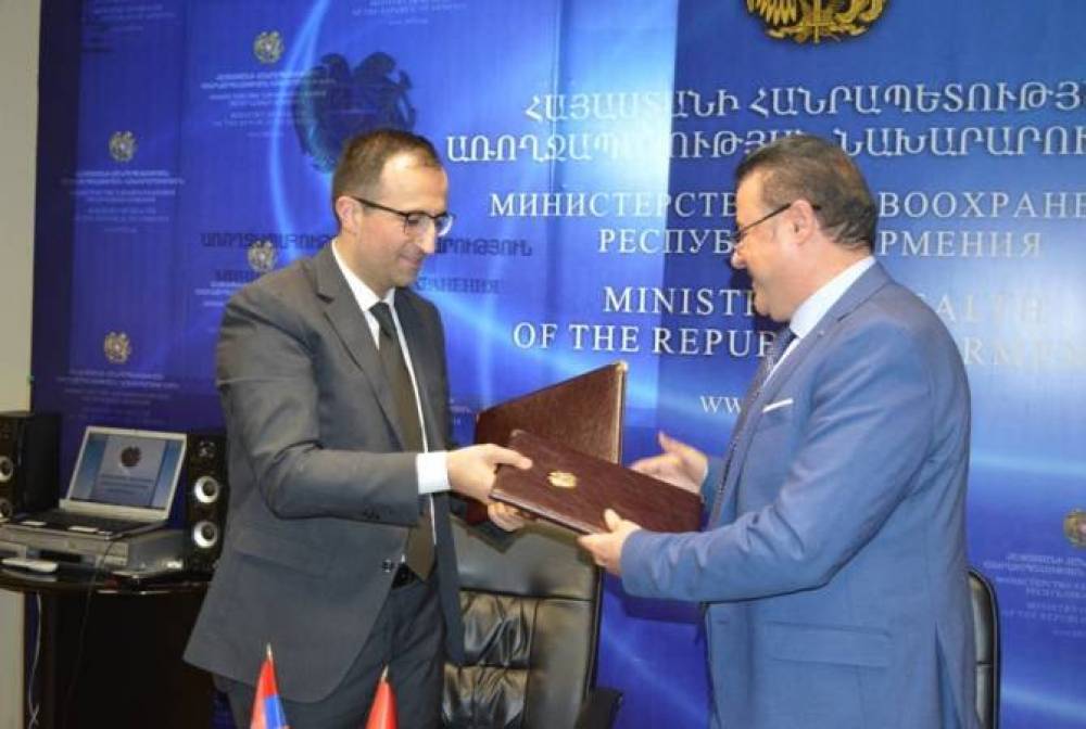 Առողջապահության նախարարությունը էմիրաթյան ընկերության հետ հուշագիր է ստորագրել