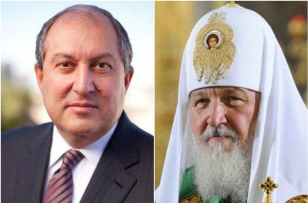 Նախագահ Արմեն Սարգսյանը շնորհավորական ուղերձ է հղել Մոսկվայի և Համայն Ռուսիո Պատրիարք Կիրիլին ծննդյան օրվա առթիվ