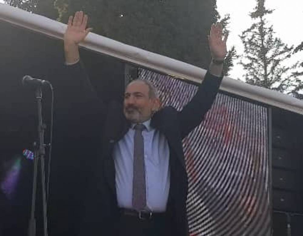 Փաշինյանին Լոռու մարզում ամենաջերմն ընդունեցին ստեփանավանցիները  (տեսանյութ)